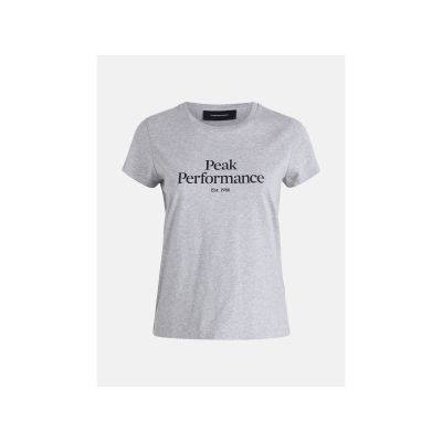 5. T-Shirt Peak Performance W Original Tee grau
