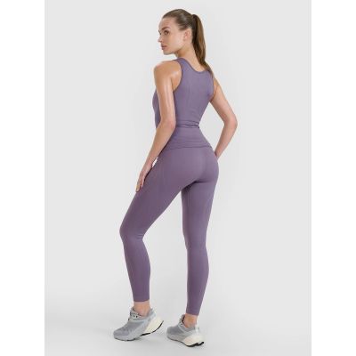 2. Nahtlose Trainingsleggings für Damen, Größe 4F | Anna Lewandowska 4F 4FALSSS25TFTIF383-51S