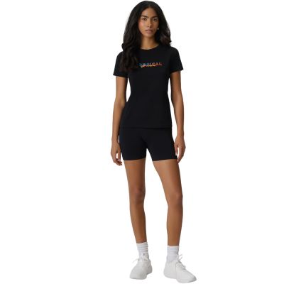 6. Damen-T-Shirt 4F F2717 Tiefschwarz 4FWSS26TTSHF2717 20S