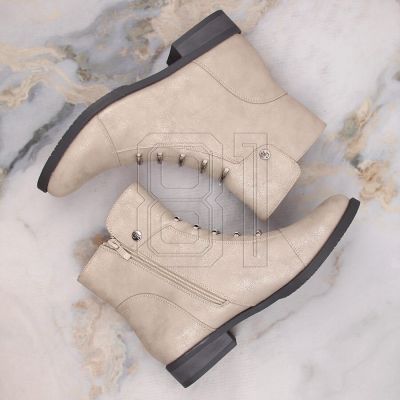 6. Jezzi W JEZ52K glänzende isolierte Stiefeletten