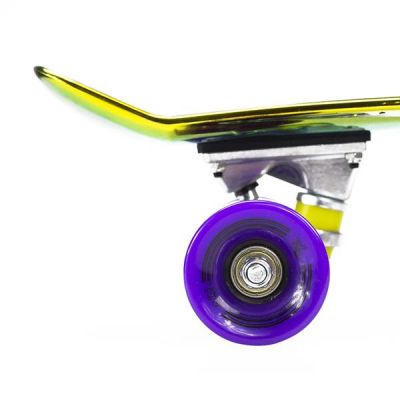 28. Nils Extreme ELECTROSTYLE PENNYBOARD PNB01 RAINBOW Skateboard 