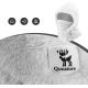 6. Qunature Arctic Velvet Ski-Sturmhaube Größe L – Weiß