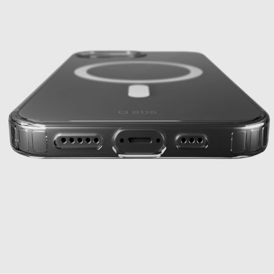 6. SBS Cover Light Mag Schutzhülle für iPhone 16e / 17e, kompatibel mit MagSafe – Transparent
