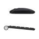 3. Wozinsky Kabelloses Tastatur- und Maus-Set – Schwarz
