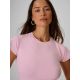 4. Damen-T-Shirt, schmal geschnitten, einfarbig, Größe 4F 4FRSS26TTSHF4520-56S