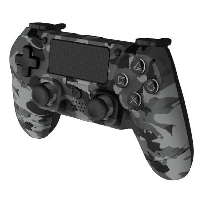 4. Dragonshock Mizar+ Bluetooth-Gamepad (Analog/Digital) in Schwarz, Grau und Camouflage, kompatibel mit PC, PlayStation 4 und Android