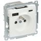 Einzelsteckdose mit USB-Netzteil DGZ1ZUSB2CA.01/11-SIMON54 Premium 230 V 16 A