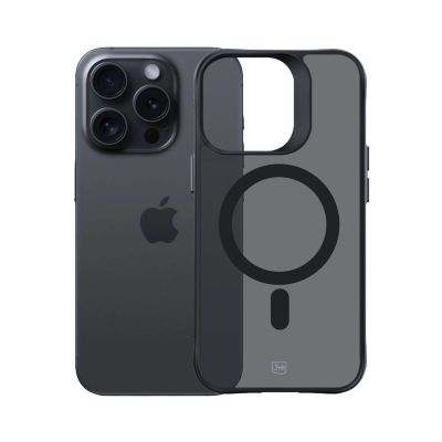 20. 3mk Smoke MagCase Hülle mit MagSafe für iPhone 14 Pro Max – durchscheinend