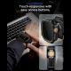 8. Spigen Rugged Armor Schutzhülle + 9H-Hartglas für Apple Watch Ultra 49 mm – Mattschwarz