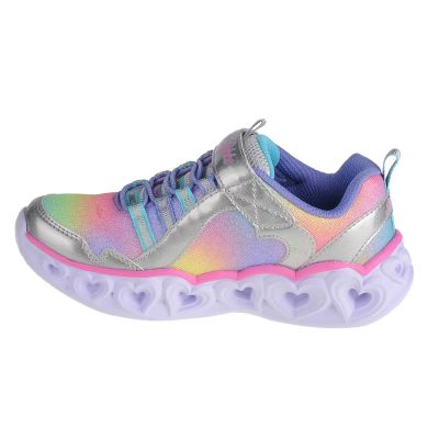 2. Skechers Heart Lights-Rainbow Lux 302308L-SMLT Grau 27