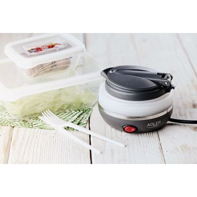 12. Adler AD 1279 Wasserkocher (750 W, 0,6 l; weiß)