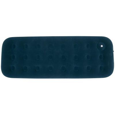 11. Beflockte Matratze für 1 Person mit integrierter Fußpumpe 191x73x22cm 24130