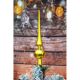 4. WEIHNACHTSBAUMSPITZE, HÖHE 25 CM, GOLDEN