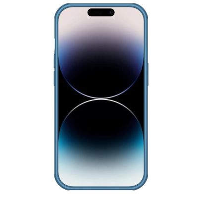 4. Nillkin CamShield Pro Hülle iPhone 14 Pro Max Gepanzerte Abdeckung Kameraschutz Blau