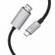 2. Tech-Protect UltraBoost USB-C auf HDMI 2.1 Kabel 200 cm 8K 60Hz - Grau