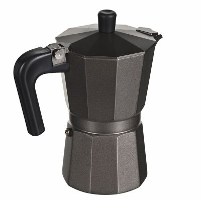 2. Kaffeemaschine aus Aluminium (6 Tassen; 300 ml) MR-1666-6-BROWN MAESTRO