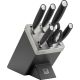 8. ZWILLING All*Star 33780-500-0, 5-teiliges Messerset im selbstschärfenden Messerblock – silber