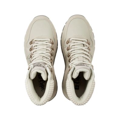 3. Lee Cooper Damen-Sport-Winterstiefeletten in Hellgrau, gefüttert