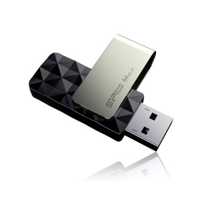 2. Pendrive Silicon Power Blaze B30 64GB USB 3.1 schwarz (SP064GBUF3B30V1K)