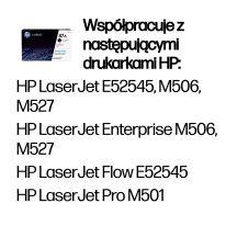 Originale schwarze HP 87A LaserJet-Tonerkartusche