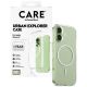 4. CARE by PanzerGlass Flagship Urban Explorer Case mit weißem MagSafe für iPhone 17 - Transparent