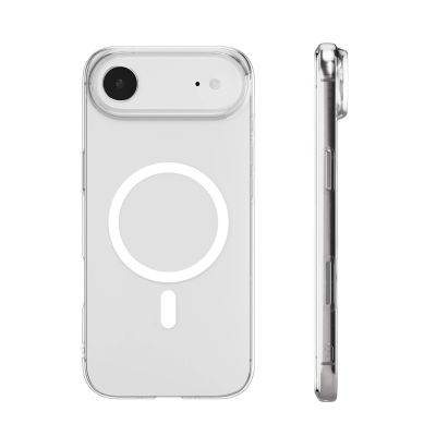 6. Puro 0.3 MAG Ultra-Slim TPU Case Kompatibel mit MagSafe für iPhone 17 Air - Transparent