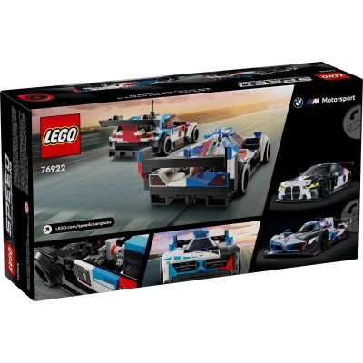 6. LEGO Speed Champions 76922 BMW M4 GT3 & BMW M Hybrid V8 Rennwagen
