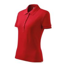 ADLER rotes Damen-Piqué-Poloshirt