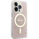 4. Guess IML 4G MagSafe Hülle für iPhone 15 Pro – Rosa