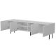 2. 4D-TV-Schrank LUCCA 200x40x59 weiß