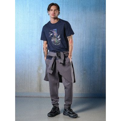 3. Herren-T-Shirt mit Aufdruck, regulär, Größe 4F 4FRSS26TTSHM3659-31S