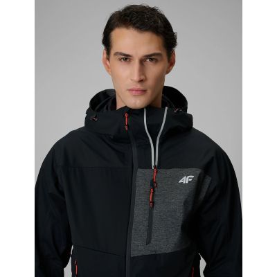 5. Winddichte Softshelljacke 4F PRO 10000 Membran Herren 4F 4FWSS26TSOFM541-20S