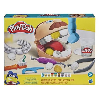 4. Play-Doh Bohren und Füllen Zahnarzt