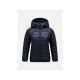 Peak Performance Helium Daunenjacke mit Kapuze für Damen, Größe XL – Schwarz