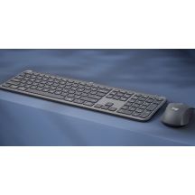 Logitech MK950 Signature Business Tastatur und Maus inklusive, Office RF Wireless + Bluetooth, QWERTZ, Deutsch, Graphit