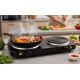 13. ESPERANZA Elektroherd Yellowstone 1500W + 1000W Schwarz EKH014K
