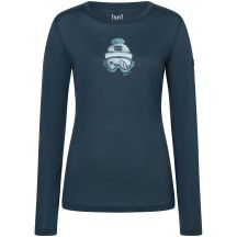 Damen-Langarmshirt SUPER.NATURAL W Gogeanie LS marineblau