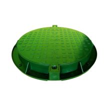 Garten-Abwasserkanalabdeckung 780PE-G A15 Grün
