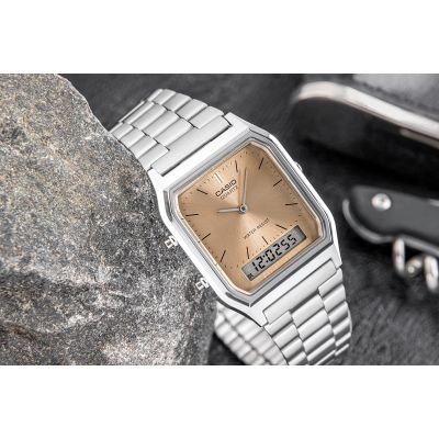 4. Damenuhr CASIO AQ-230A-4AMQYDF + Box