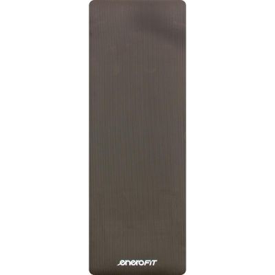 9. FITNESSMATTE NBR RUTSCHFEST 183x61x1,5CM SCHWARZ + ENERO FIT-BEZUG