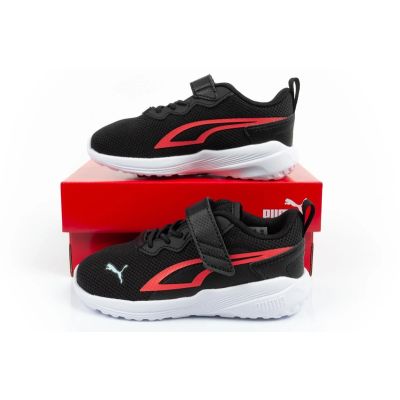 10. Puma Kinder-Sneaker mit Klettverschluss All-Day, schwarz und bequem