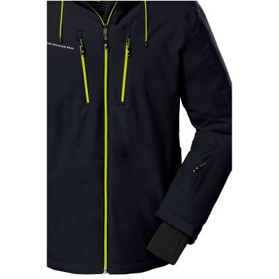 2. Killtec KSW 44 Herren Skijacke mit Kapuze Winter isoliert Sport Schwarz (38698/200)