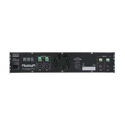 2. AUDAC SMA500 2.0-Kanal-Audioverstärker Schwarz