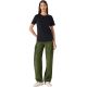 5. Champion Damen Kurzarm-T-Shirt Schwarz 119125 KK001