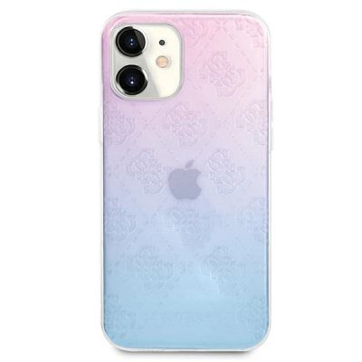 3. Guess GUHCP12S3D4GGBP iPhone 12 mini 5.4" blau-pink/blau-pink Hardcase 4G 3D Pattern Collection