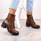 9. Potocki W WOL177B Plateau-Stiefeletten in Kamel