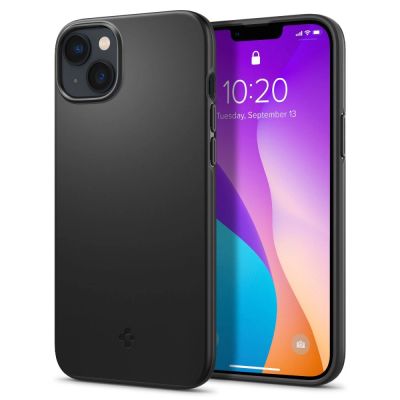 Spigen Thin Fit Hülle für iPhone 14 Plus – Schwarz