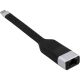 3. Techly ICOC USBC-RJ45 Netzwerkkabel Schwarz 0,144 m