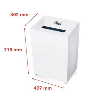 3. HSM Pure 530 Aktenvernichter, 80 l, 5,8 mm