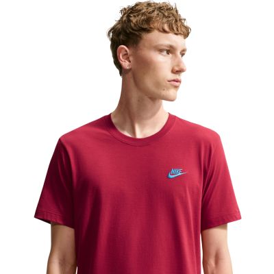 3. Nike Club Tee Herren-T-Shirt Rot AR4997 608